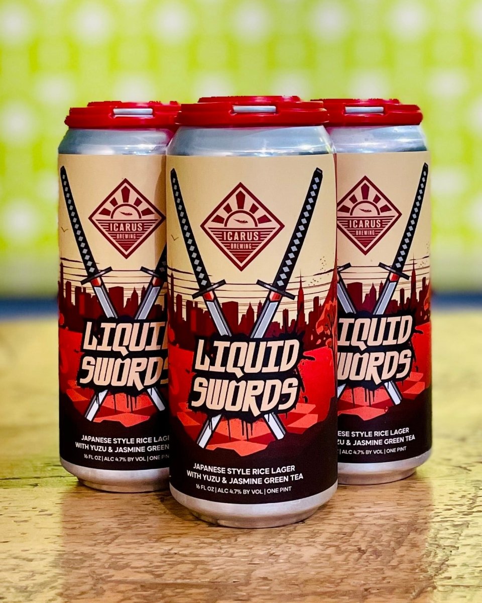 Icarus Brewing - Liquid Swords, 4 Pack, 16oz Cans - neighbors_wine_shop