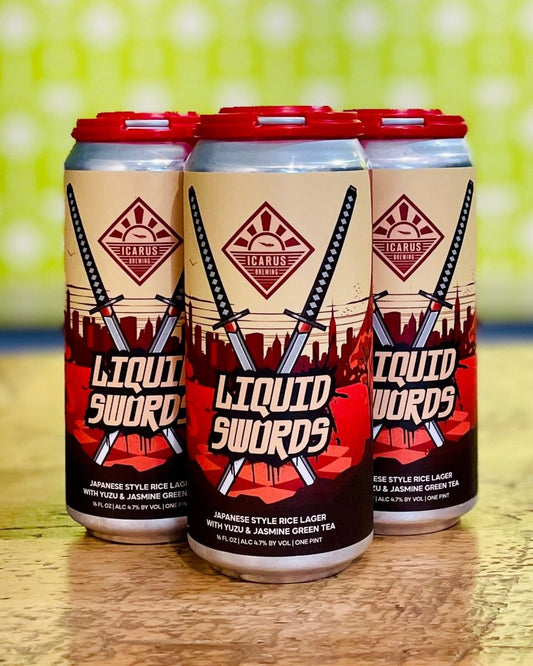 Icarus Brewing - Liquid Swords, 4 Pack, 16oz Cans - neighbors_wine_shop