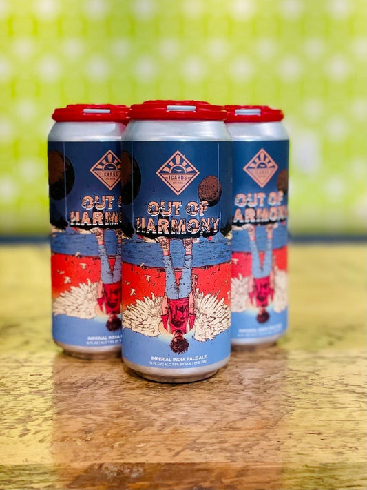 Icarus Brewing - Out of Harmony NEIPA, 4 Pack, 16oz Cans - neighbors_wine_shop