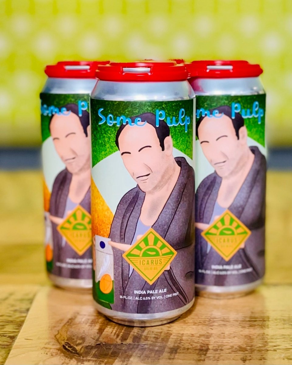 Icarus Brewing - Some Pulp, 4 Pack, 16oz Cans - neighbors_wine_shop