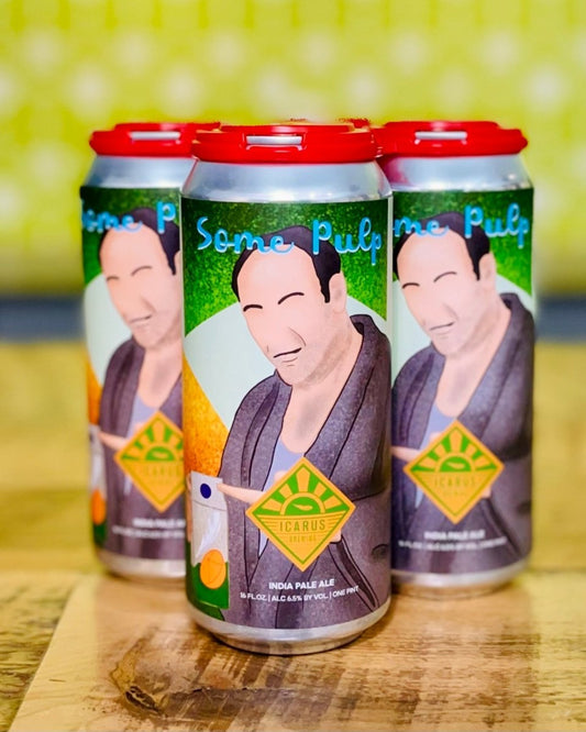 Icarus Brewing - Some Pulp, 4 Pack, 16oz Cans - neighbors_wine_shop