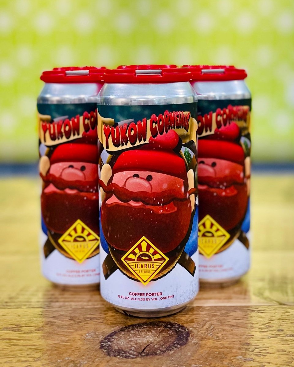 Icarus Brewing - Yukon Cornelius Coffee Porter, 4 Pack, 16oz Cans - neighbors_wine_shop