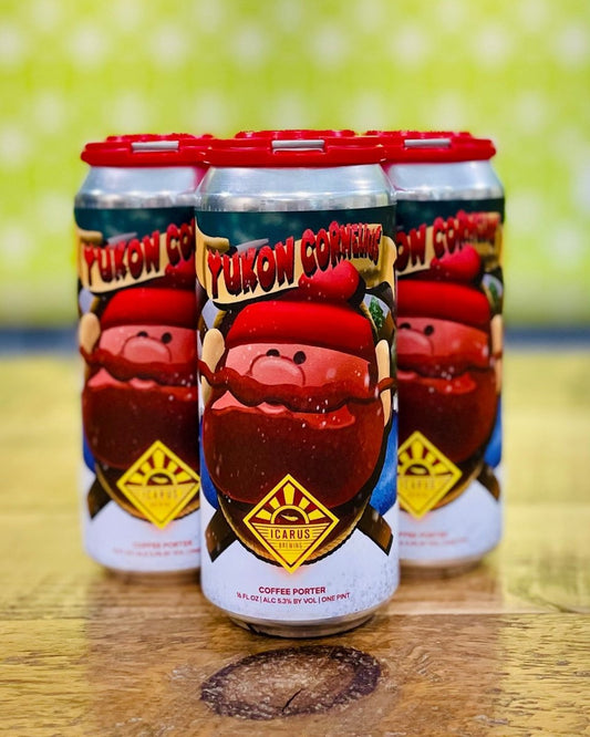 Icarus Brewing - Yukon Cornelius Coffee Porter, 4 Pack, 16oz Cans - neighbors_wine_shop