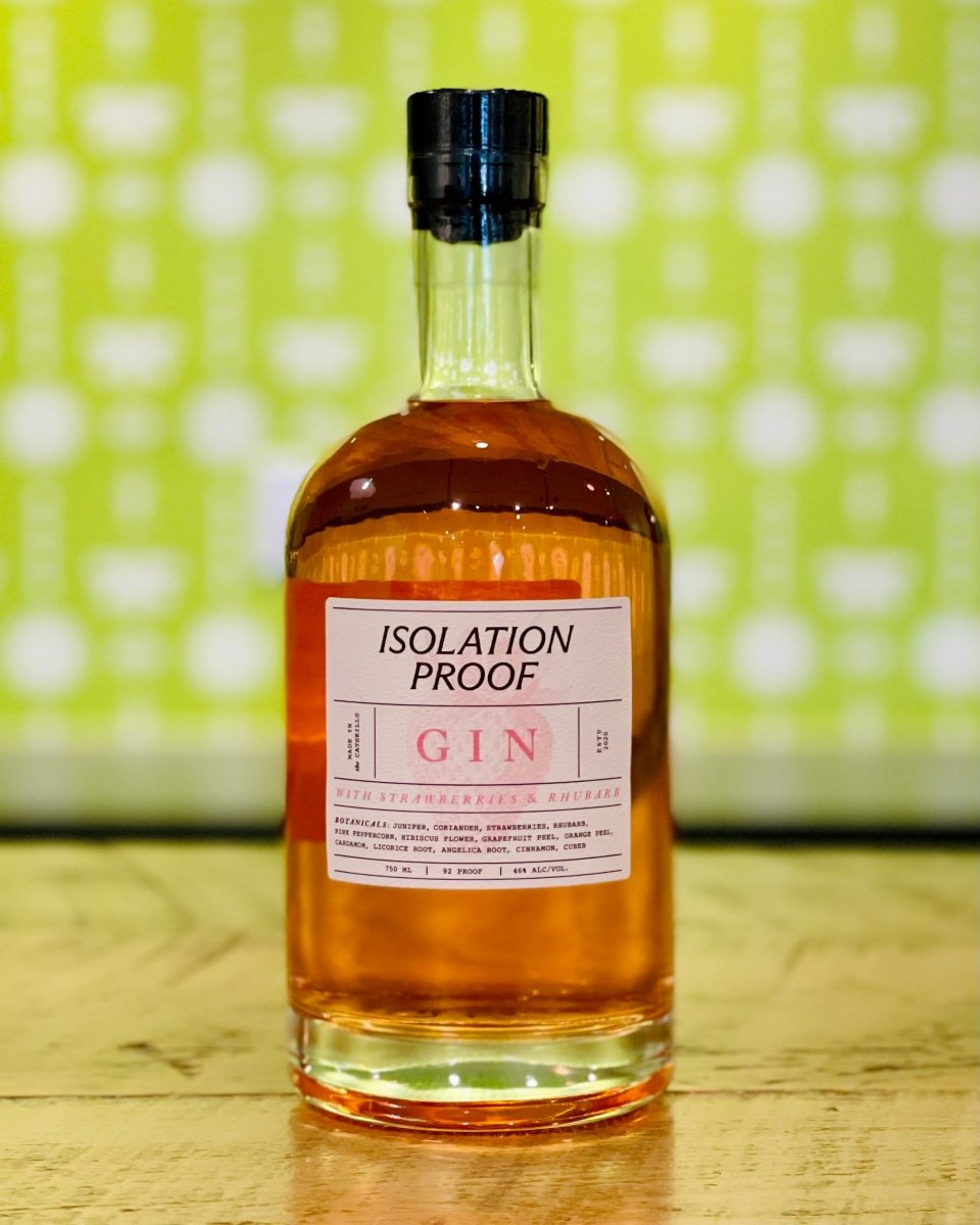 Isolation Proof - Strawberry Rhubarb Gin - #neighbors_wine_shop#