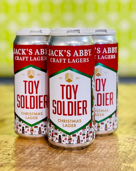 Jacks Abby Toy Soldier Christmas Lager - 4 Pack, 16 oz Cans - #neighbors_wine_shop#