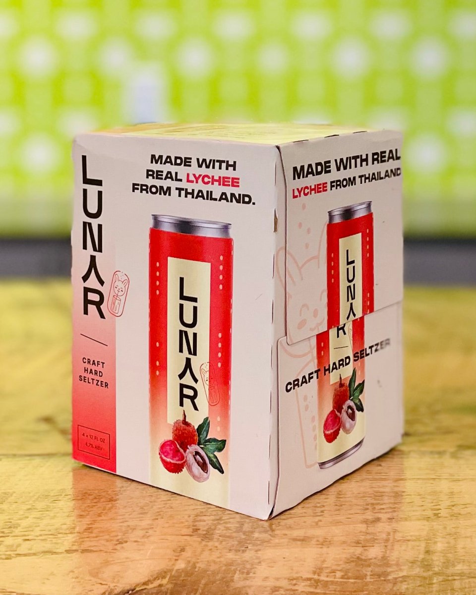Lunar Hard Seltzer Lychee - 4 Pack, 12 oz Cans - #neighbors_wine_shop#