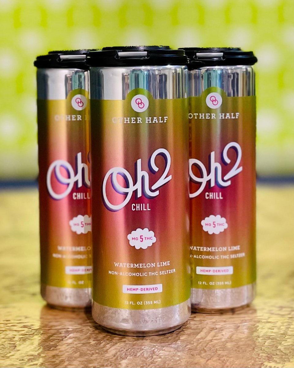 Other Half Oh2 Chill - Watermelon Lime THC Drink 5mg - 4 Pack, 12 oz Cans - #neighbors_wine_shop#