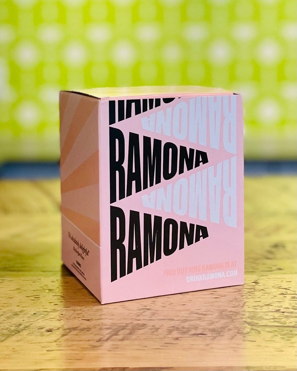 Ramona - Dry Sparkling Rose, 4 pack, 250 mL - neighbors_wine_shop