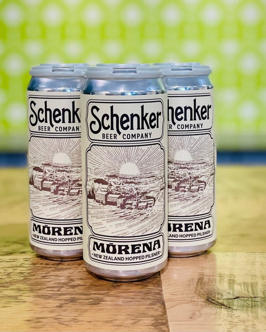 Schenker Beer Co. - Morena Pilsner - 4 Pack, 16oz Cans - neighbors_wine_shop
