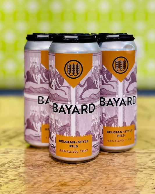 Schilling Beer Co. Bayard Belgian Style Pilsner - 4 Pack, 16oz Cans - neighbors_wine_shop