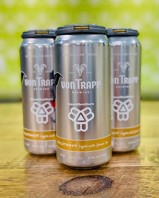 Von Trapp Polotmavý Lager - 4 Pack, 16 oz Cans - neighbors_wine_shop