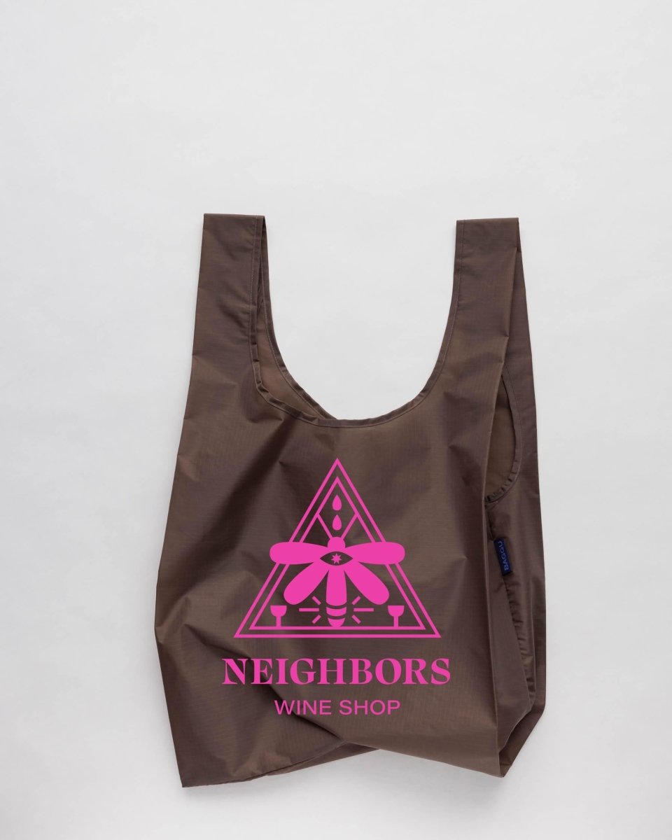 Bag - Foldable Baggu with Logo - #neighbors_wine_shop#