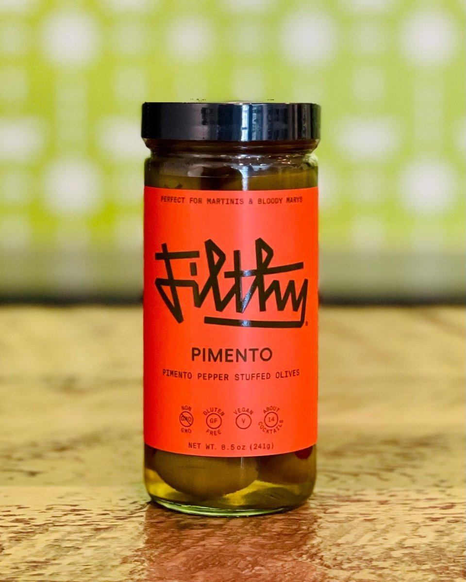 Filthy Food - Pimento Olives 8oz. - #neighbors_wine_shop#