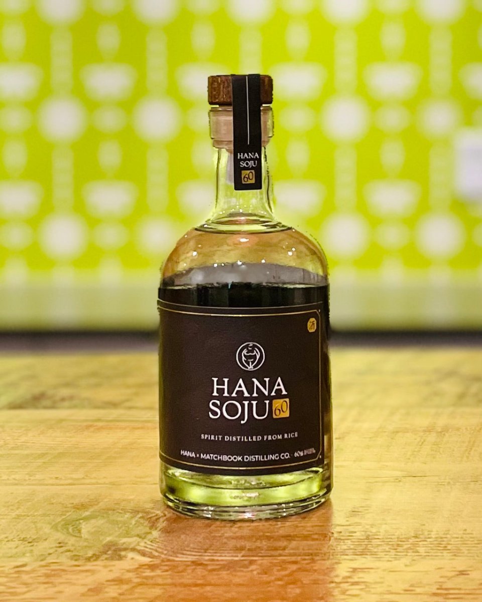Hana Makgeolli - Soju 375ml, a collaboration with Matchbook Distilling - #neighbors_wine_shop#