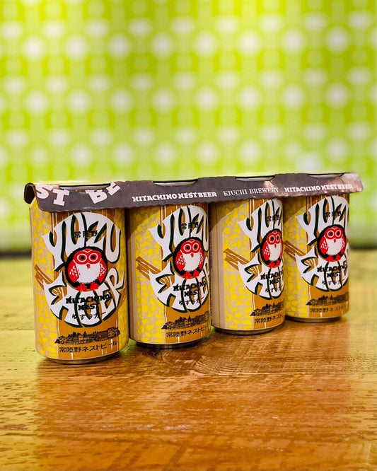 Hitachino Yuzu Lager - 4 Pack, 11.8oz Cans - #neighbors_wine_shop#