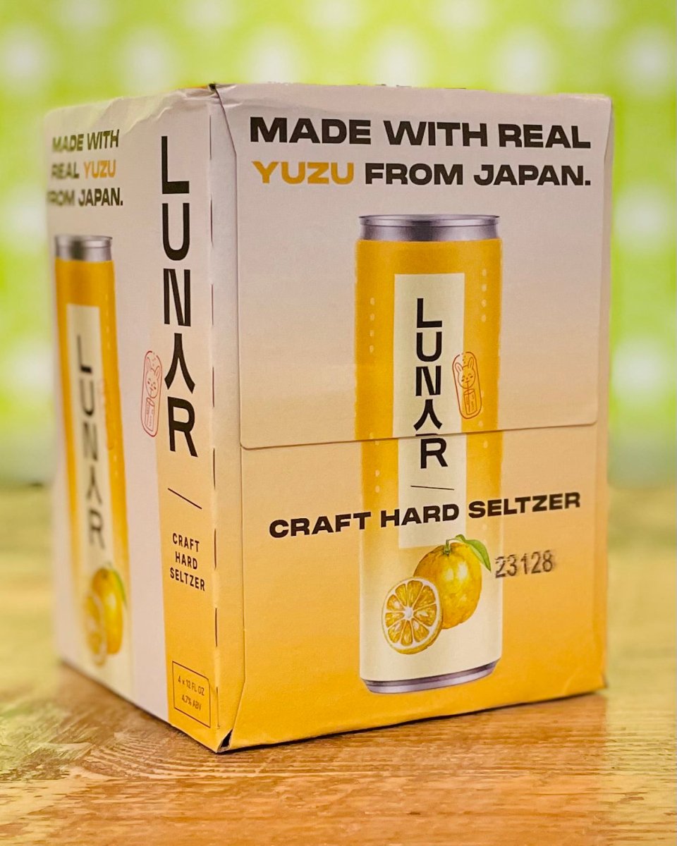 Lunar Hard Seltzer Yuzu - 4 Pack, 12 oz Cans - #neighbors_wine_shop#