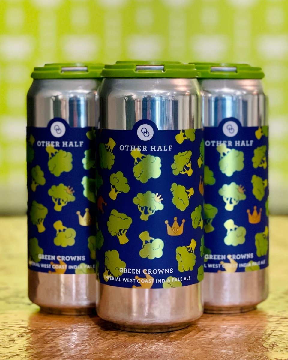 Other Half Brewing - Green Crowns Imperial West Coast IPA - 4 Pack, 16oz Cans - #neighbors_wine_shop#